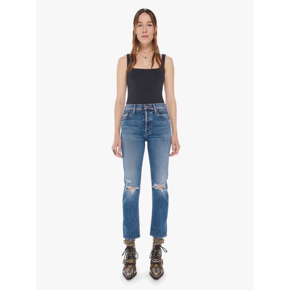 Mother Tomcat Ankle Jeans in Roughing It